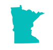 Minnesota - Teal Icon